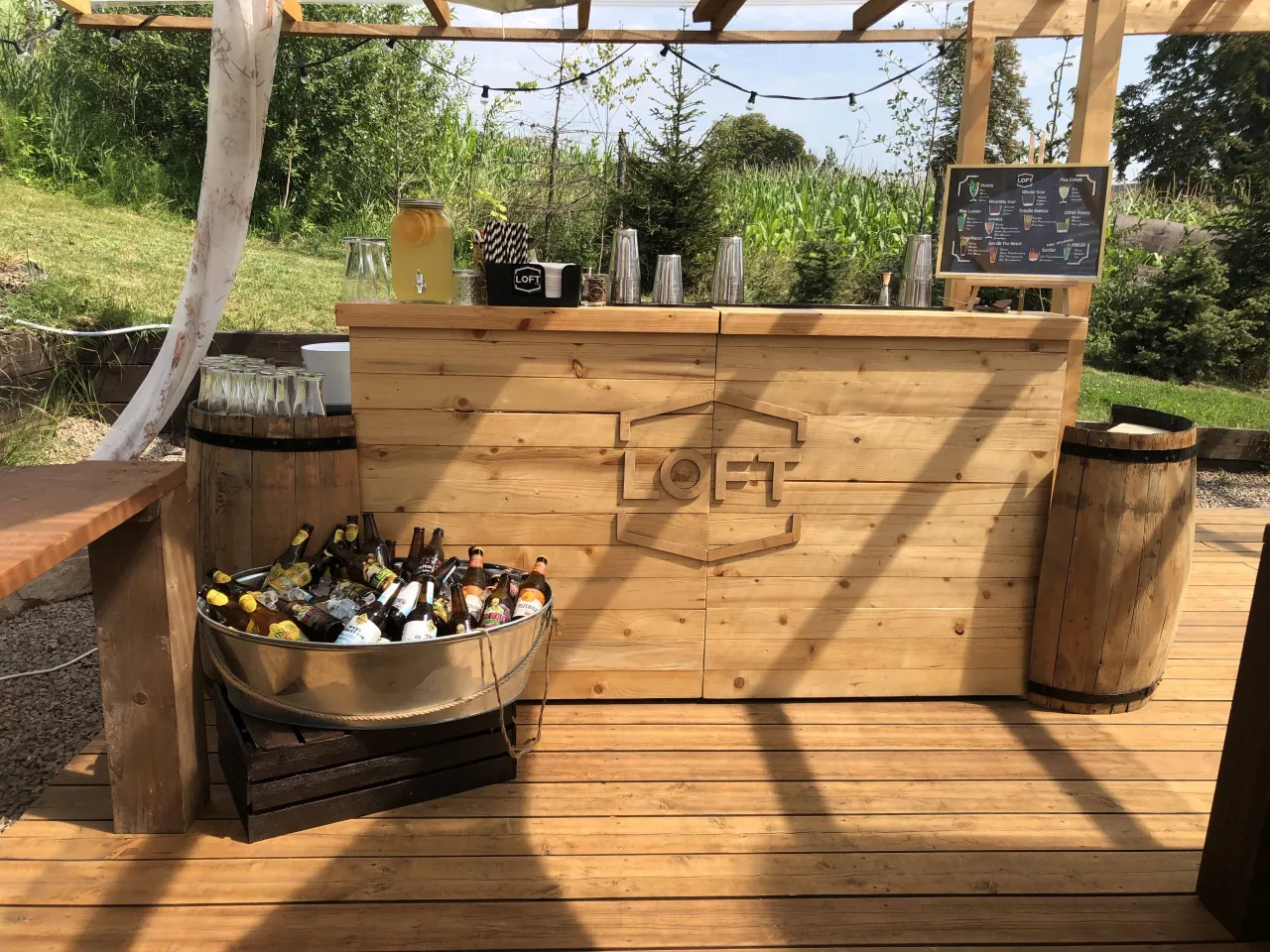 mobilny bar na imprezę