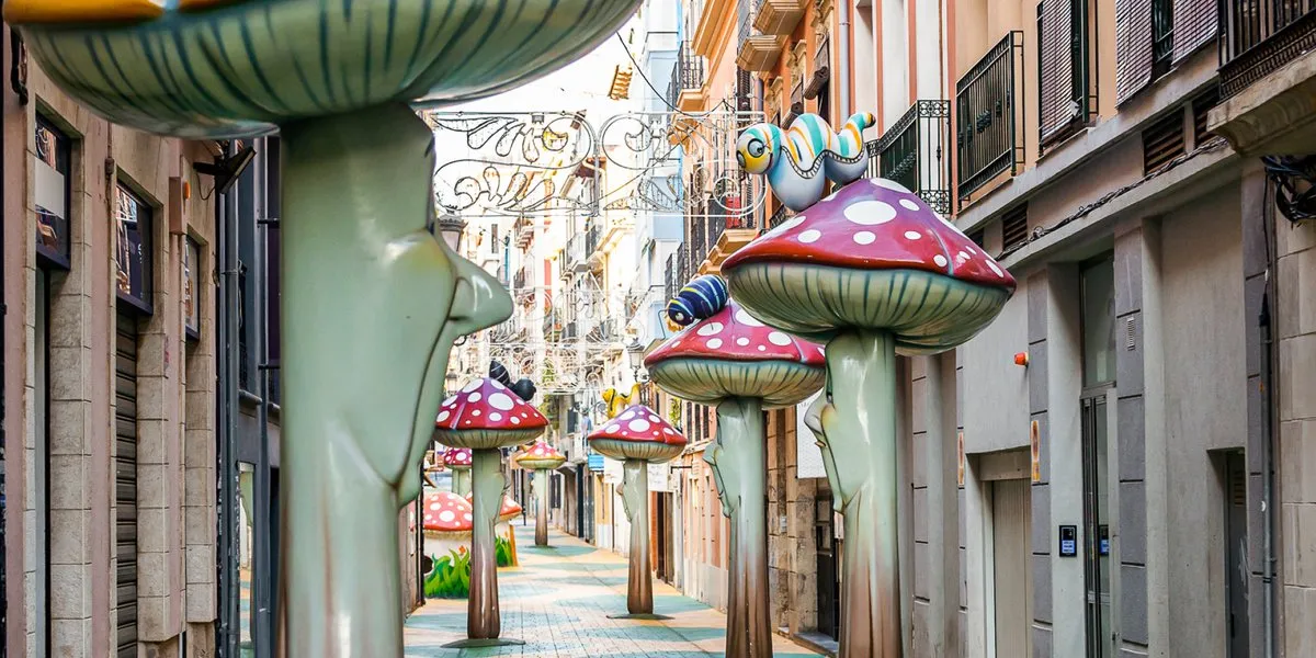 Ulica Grzybów Alicante Calle de las Setas