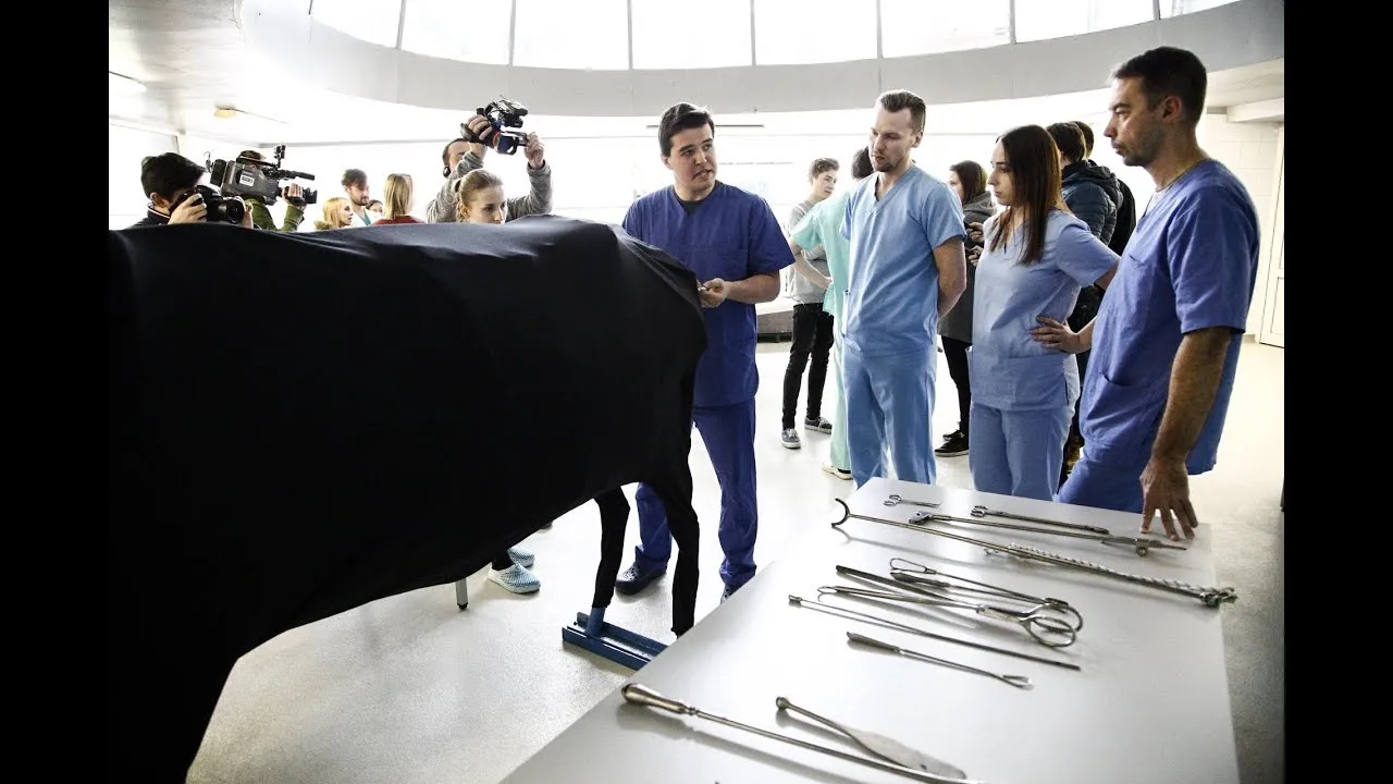 studenci weterynarii na zajęciach, anatomia weterynaryjna