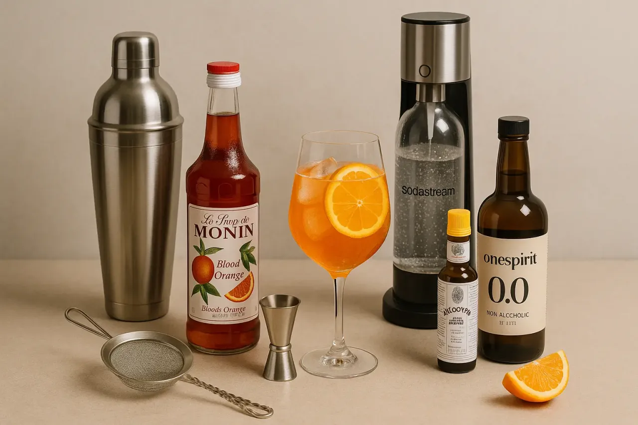 Akcesoria barmańskie do mocktaili