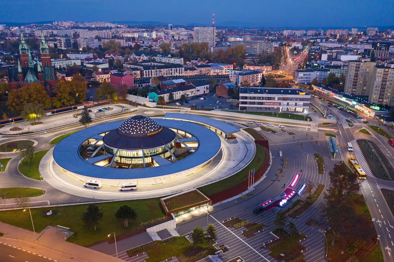 Dworzec autobusowy Kielce UFO