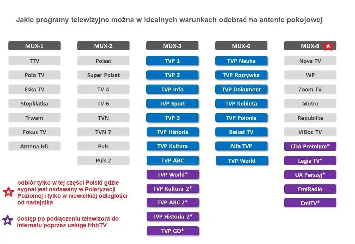 Zdjęcie Jakie programy z anteny pokojowej? Sprawdź, co możesz odbierać!
