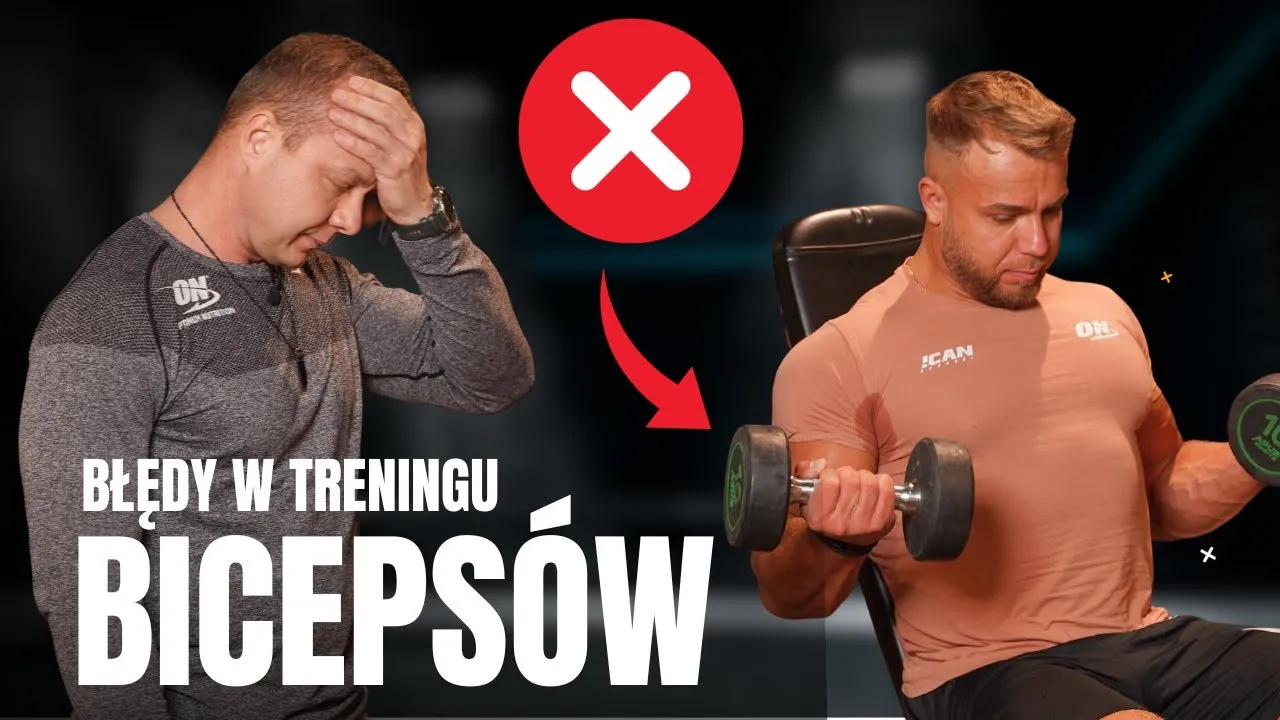 błędy w treningu bicepsów