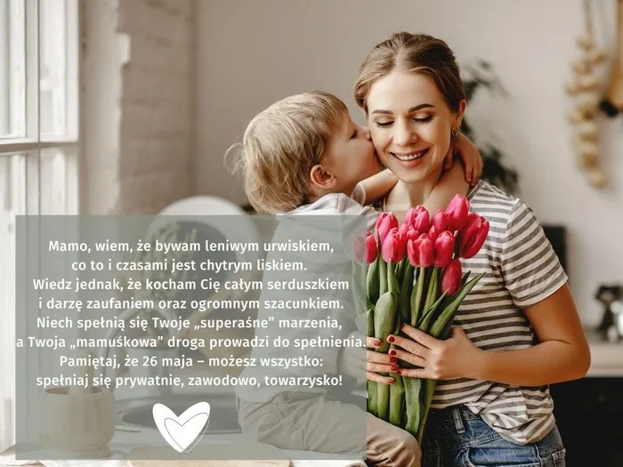 Zabawne życzenia na Dzień Mamy