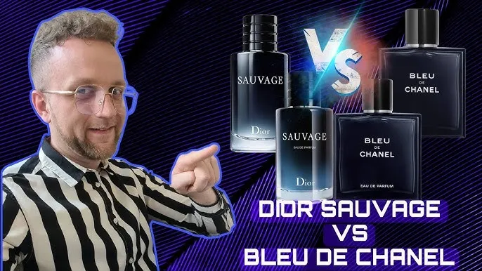 najpopularniejsze perfumy męskie Dior Sauvage Bleu de Chanel