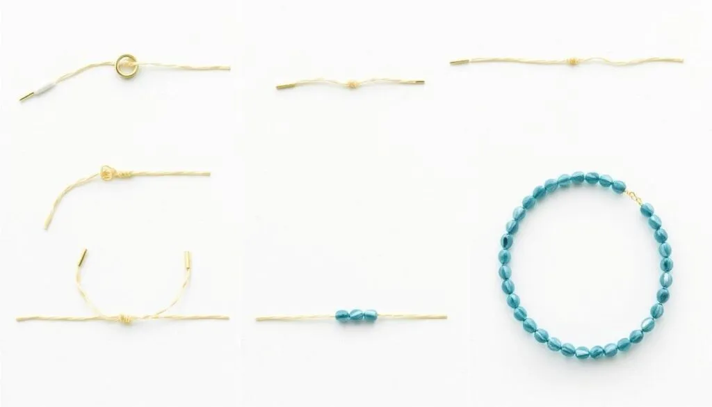 Jak zrobić bransoletkę z koralików na żyłce elastycznej krok po kroku