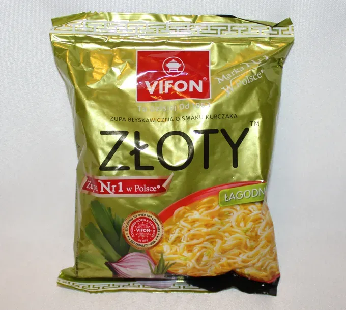 zupka chińska Vifon Kurczak Złoty opakowanie