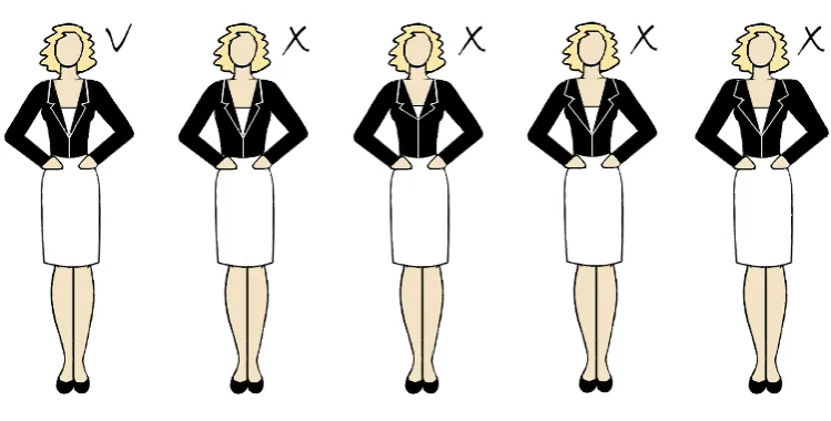 Stylizacje dla szerokich ramion