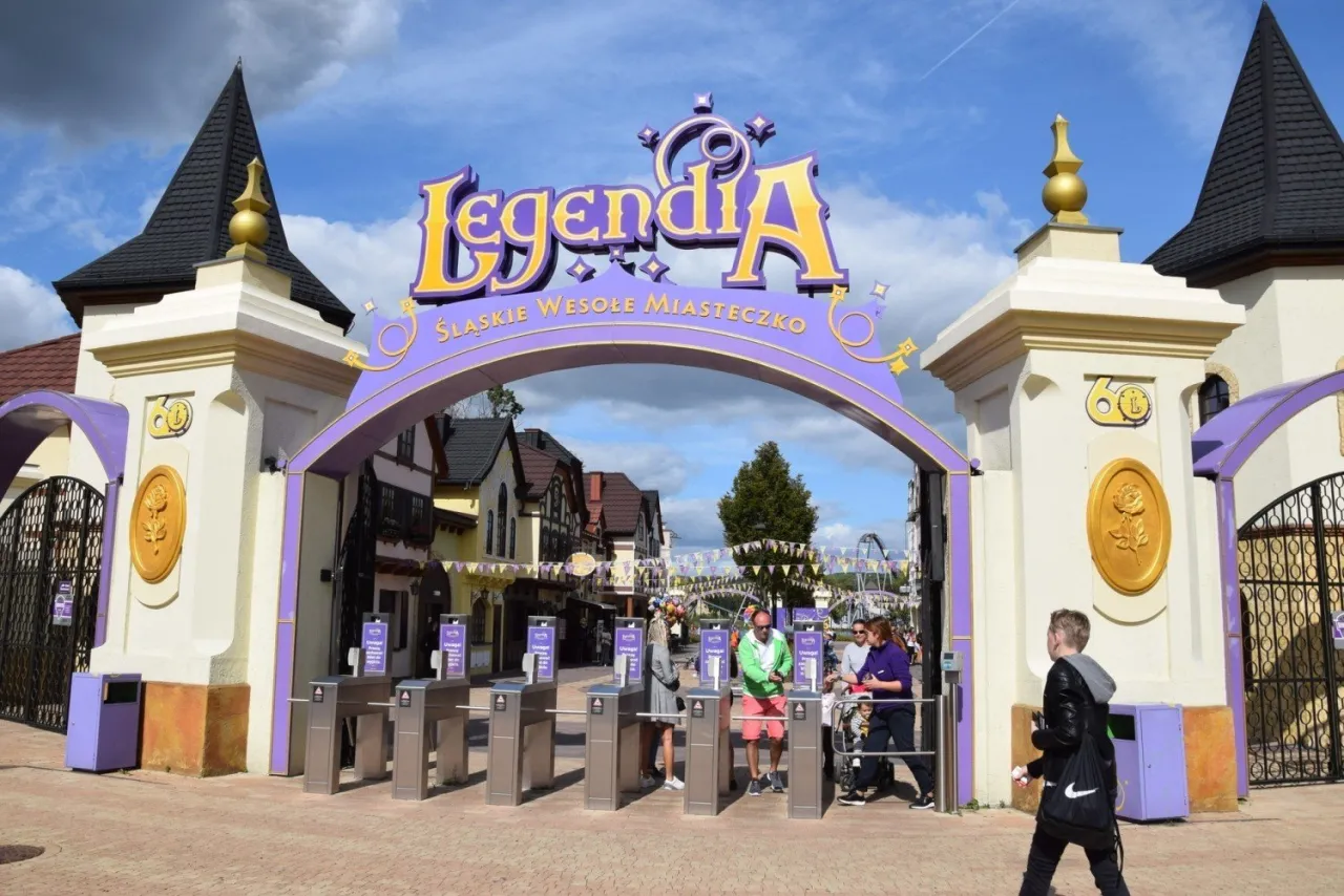 Legendia Śląskie Wesołe Miasteczko panorama