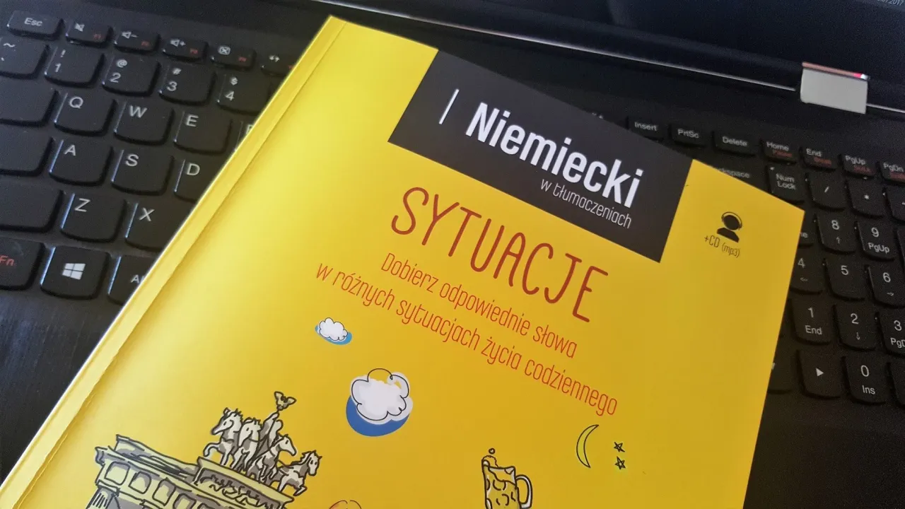 Trening maturalny język niemiecki Langenscheidt środkowe strony