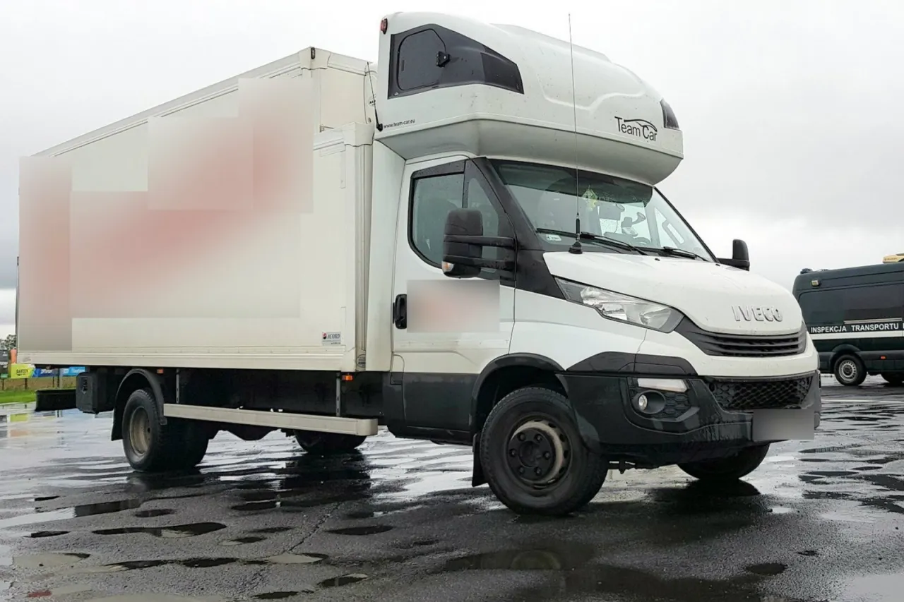 Tachograf w pojeździe ciężarowym