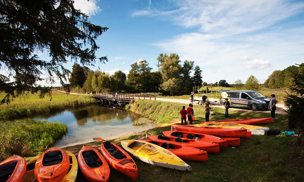Aktywny wypoczynek Jezioro Reczynek kajaki