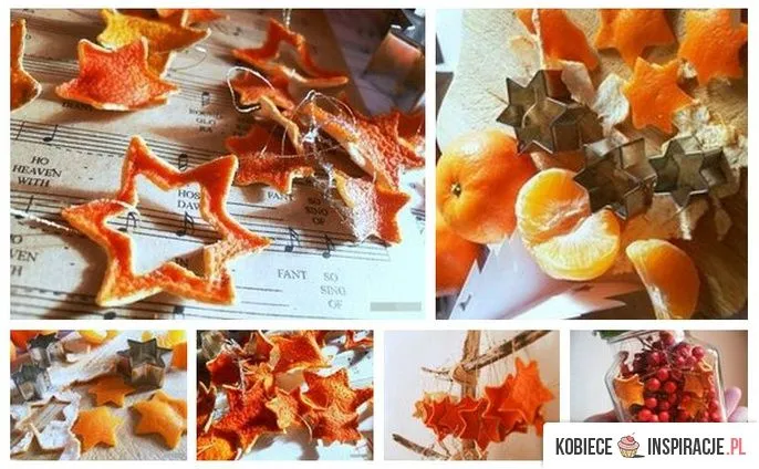 dekoracja Cosmopolitan skórka pomarańczy