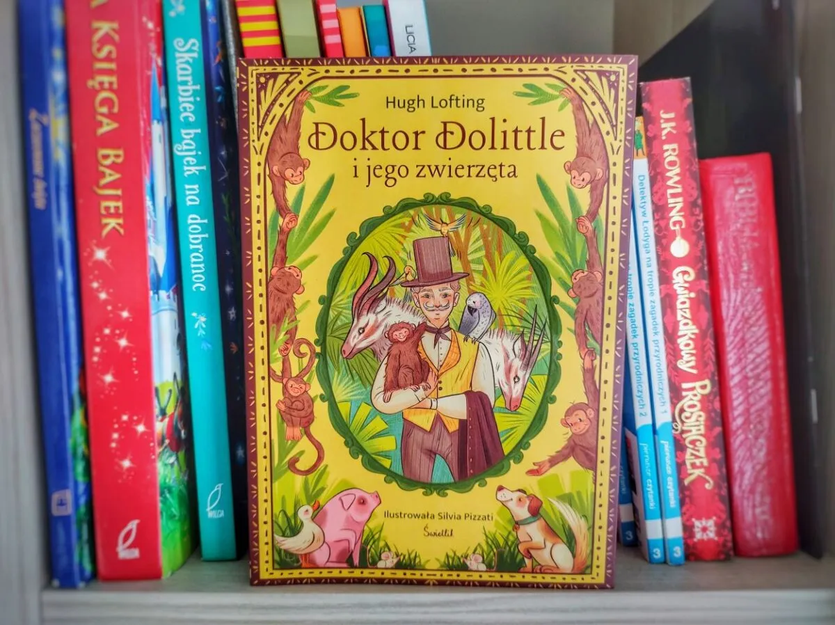 Doktor Dolittle i jego zwierzęta okładka