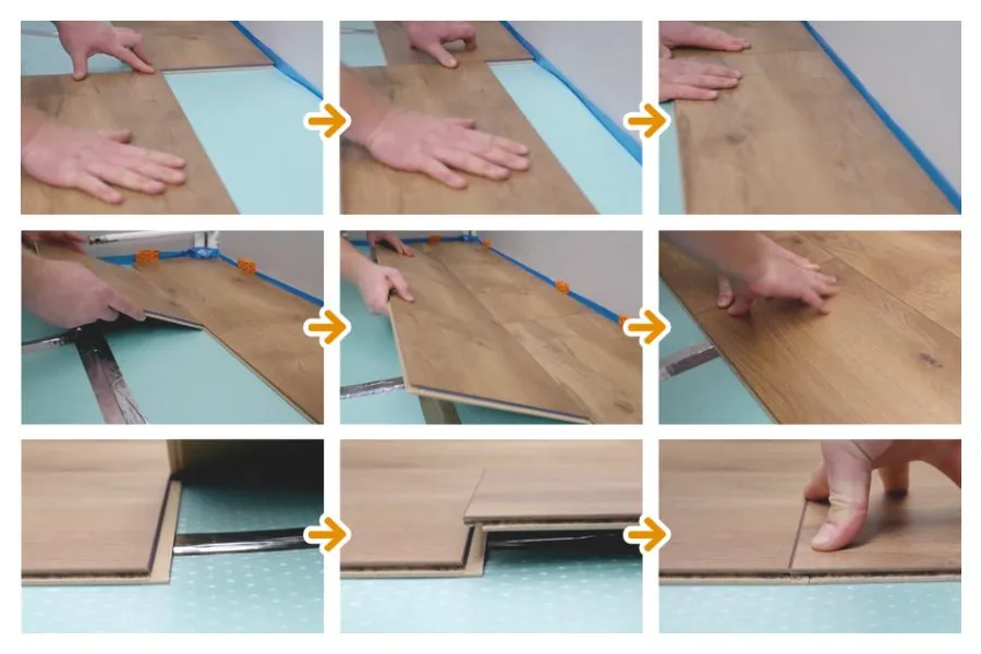 Układanie paneli na panelach instrukcja krok po kroku