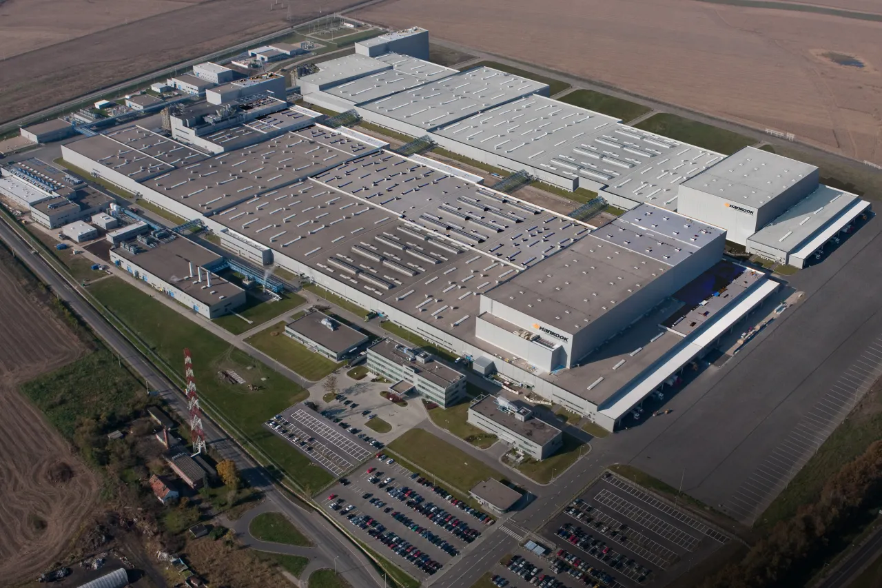 Fabryka opon Hankook na Węgrzech R&aacute;calm&aacute;s