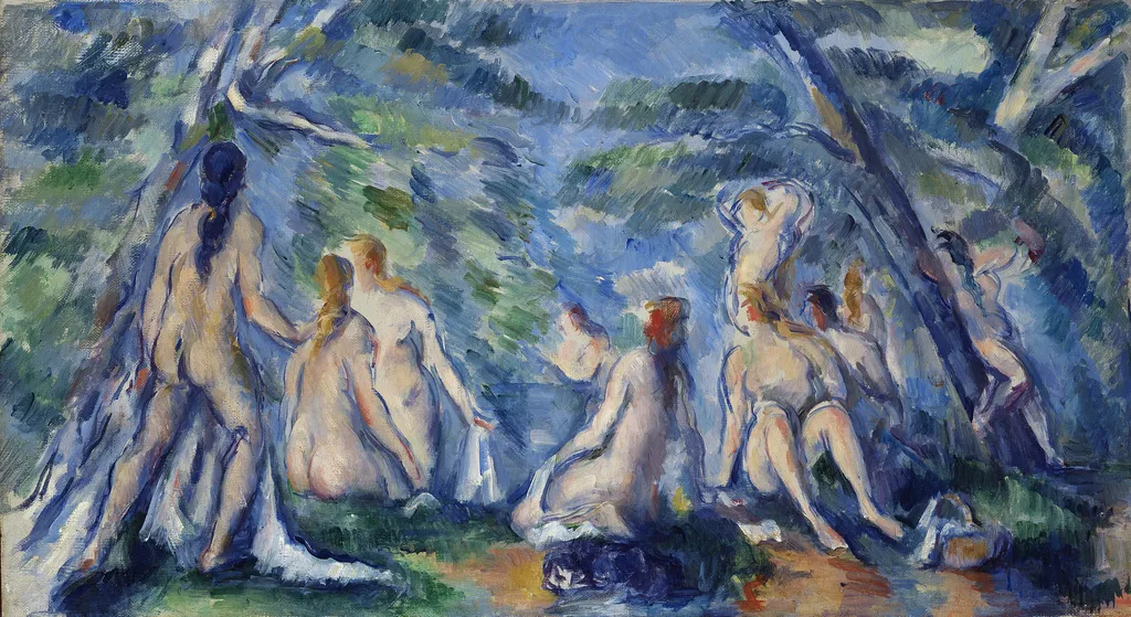 Paul C&eacute;zanne Die gro&szlig;en Badenden