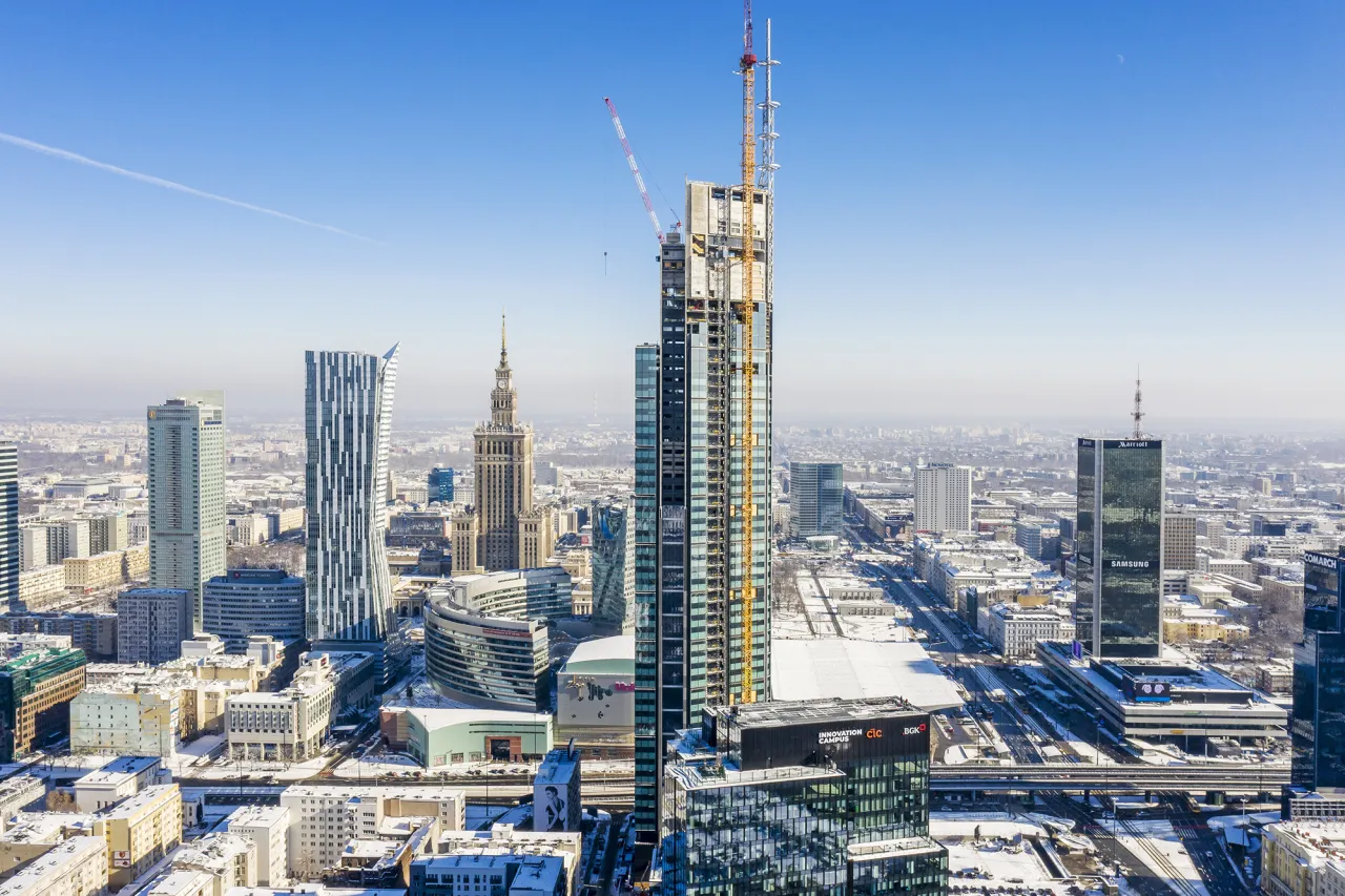 Varso Tower Warszawa najwyższy budynek
