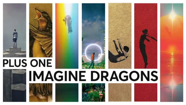 Imagine Dragons Album Cover Collage