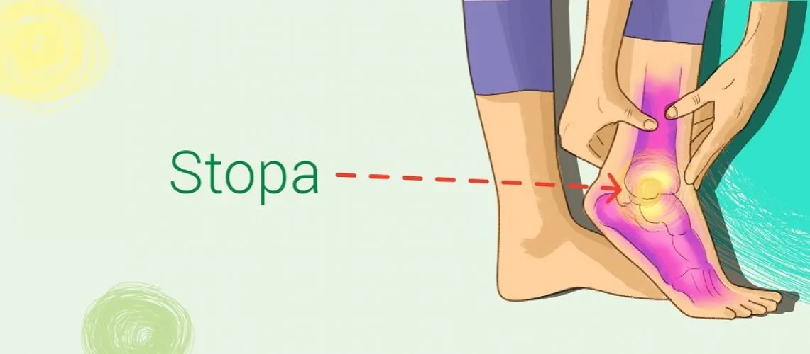 Porównanie skręcenie a złamanie kostki