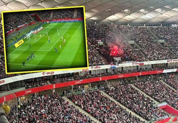 Kibice r&oacute;żnych narodowości razem na stadionie