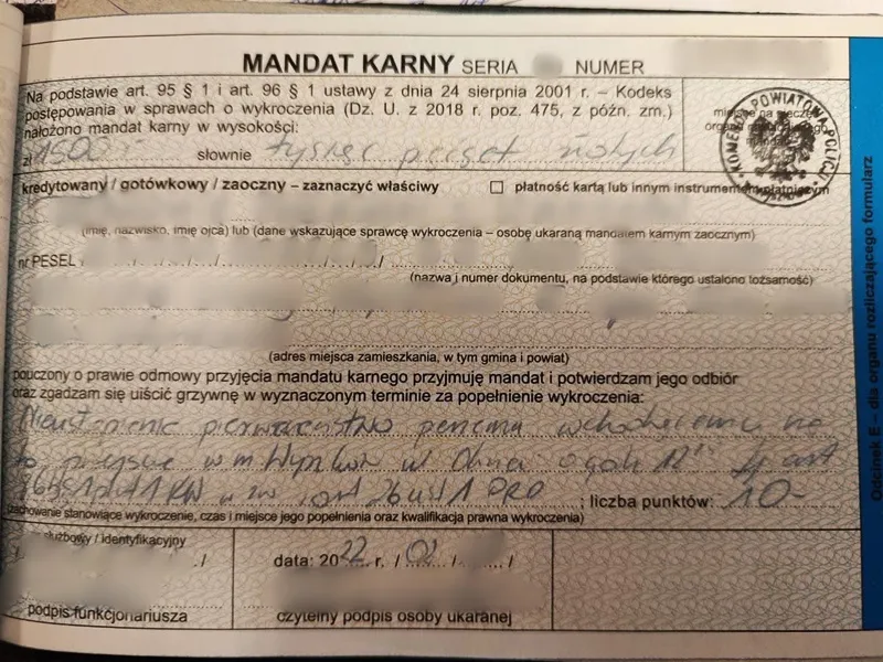Zdjęcie Jaki mandat za nieprzepuszczenie pieszego? Sprawdź, ile zapłacisz