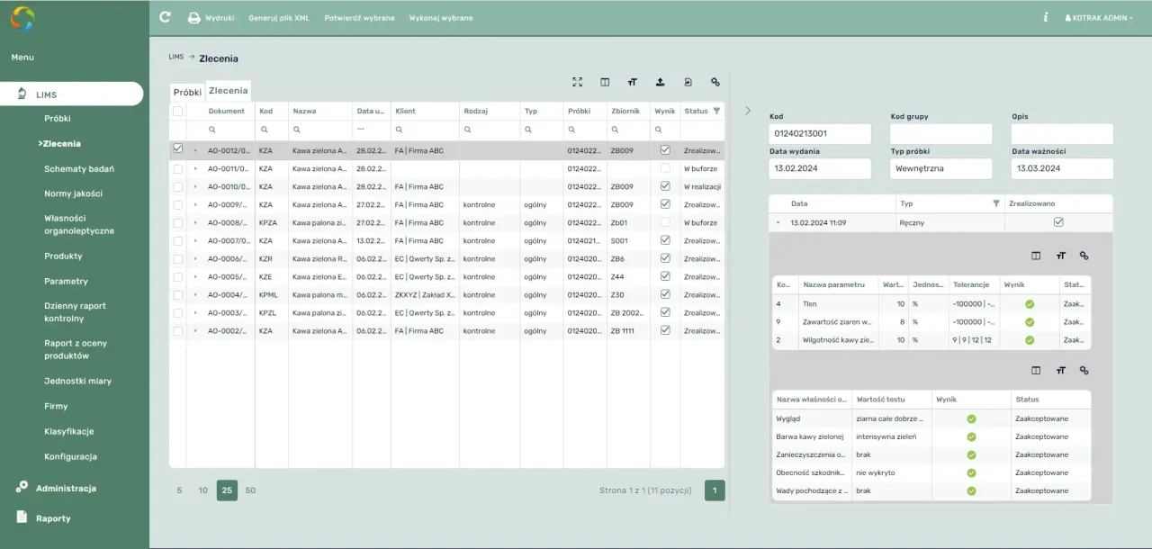 Checklista do sprawozdania laboratoryjnego