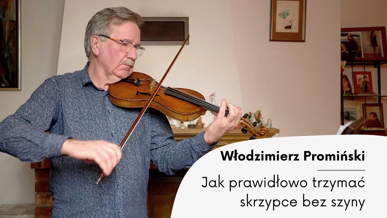 prawidłowa postawa do gry na skrzypcach