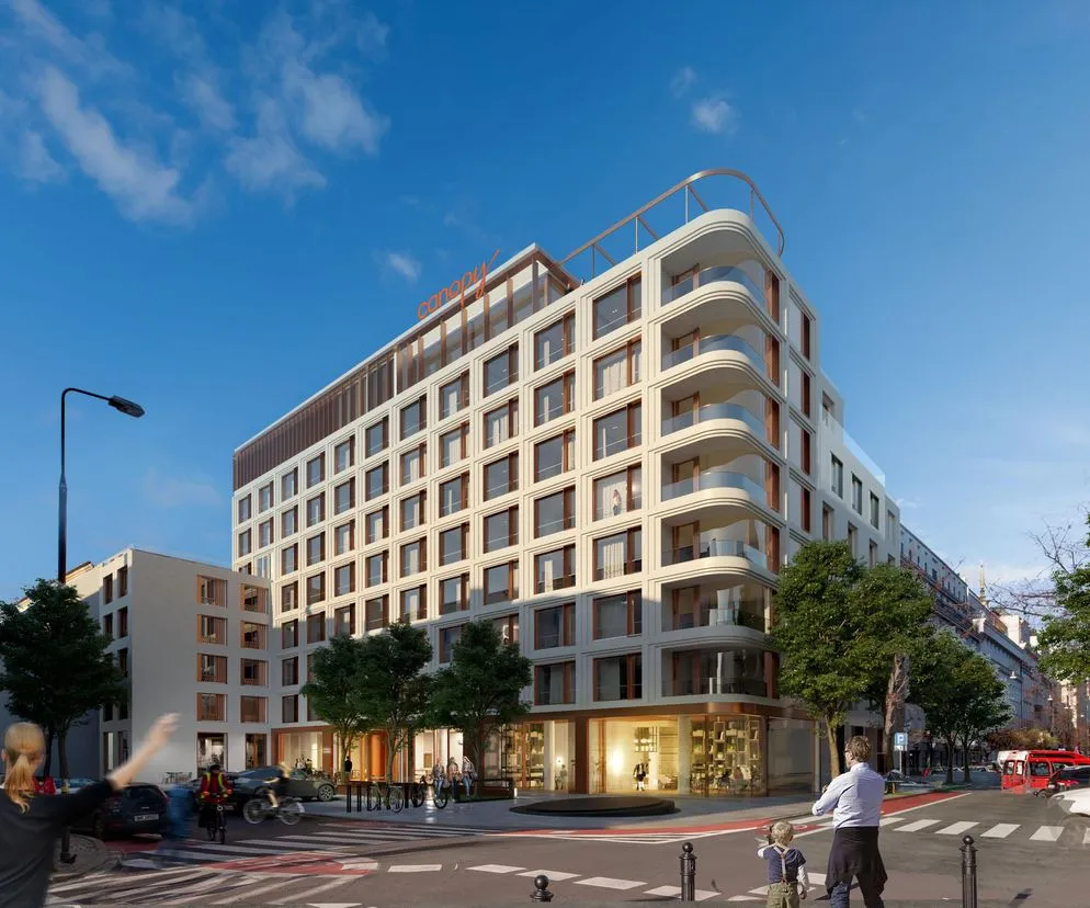 Wizualizacja Canopy by Hilton Warszawa