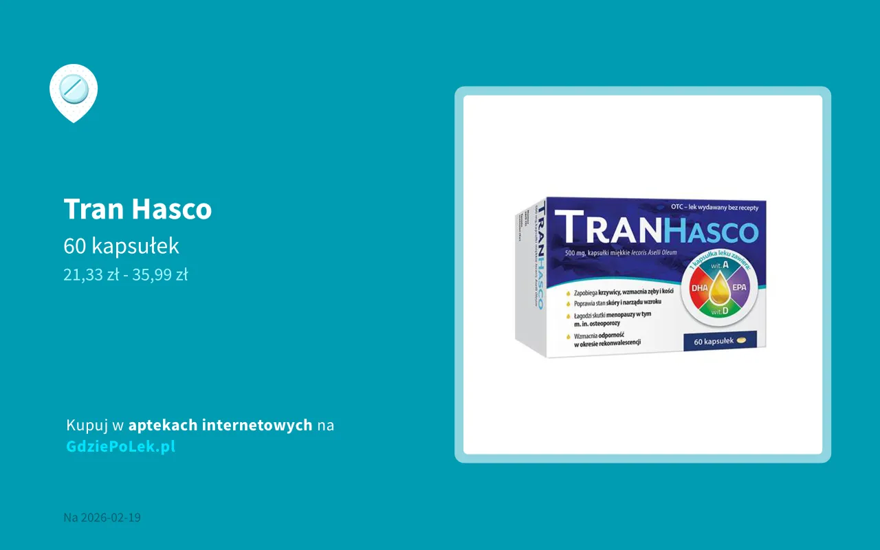 Tran Hasco lek czy suplement