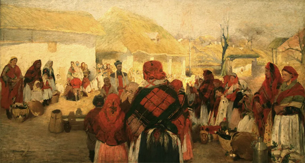 historyczne święcenie pokarmów średniowiecze