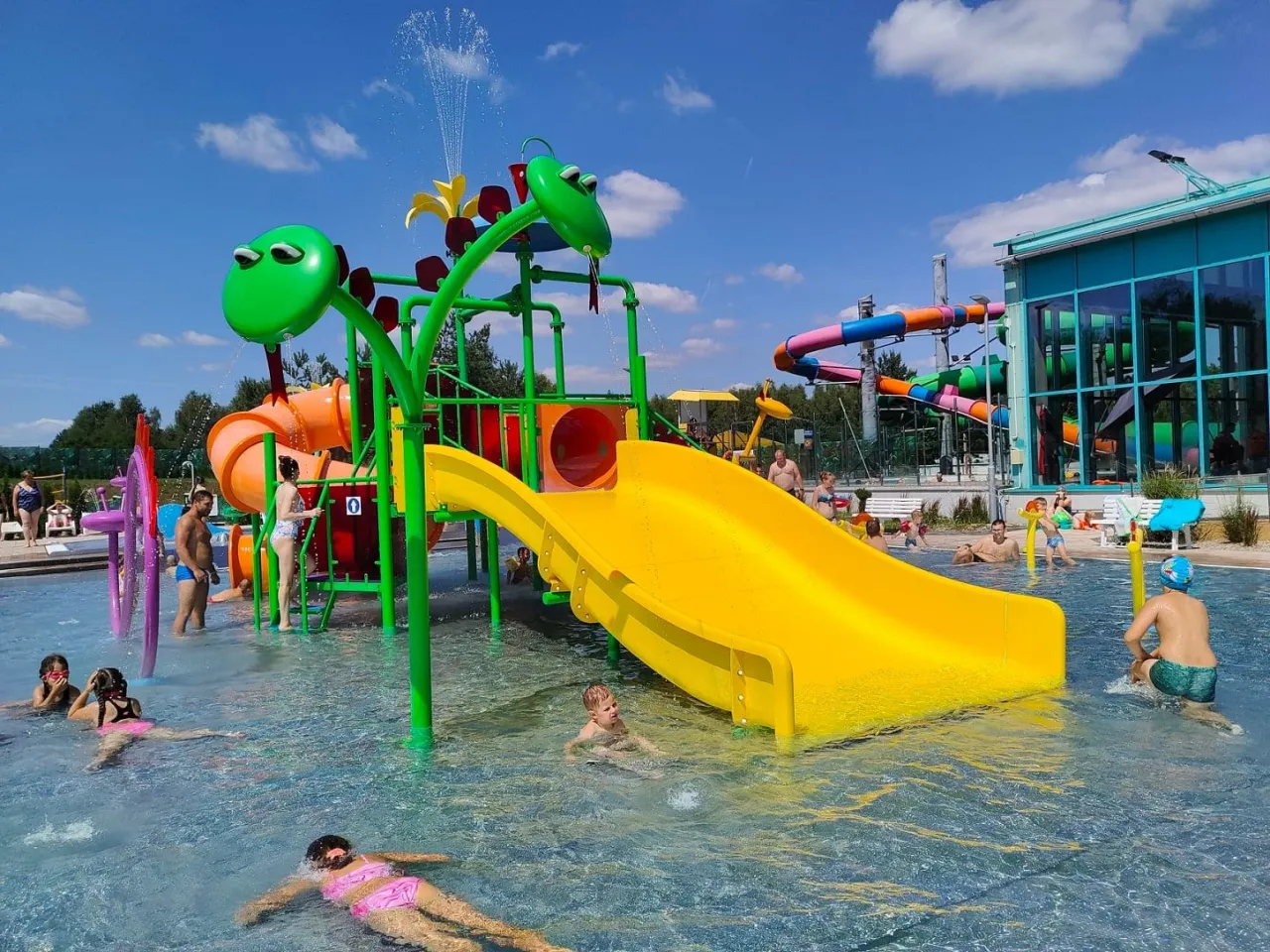 Atrakcje wodne Parku Wodnego Tarnowskie Góry