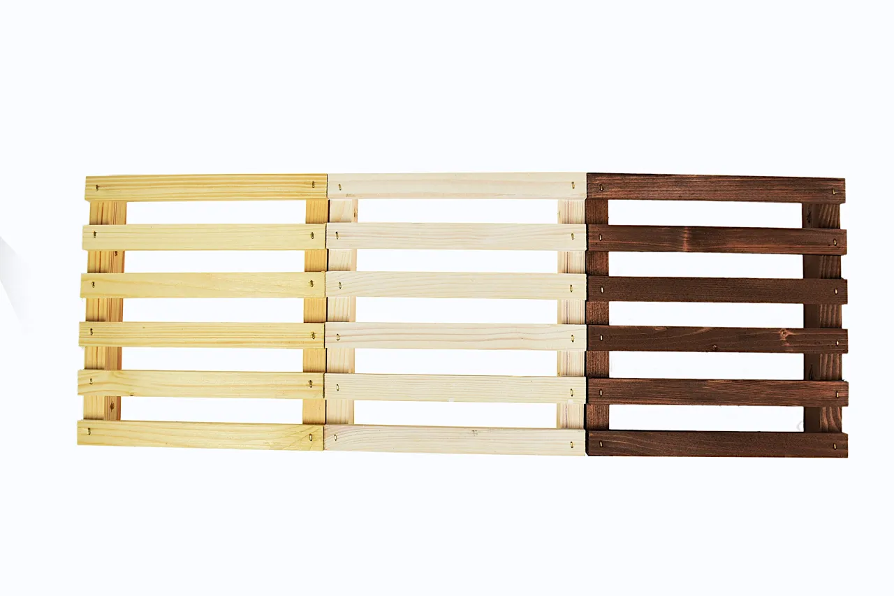 drewniany kwietnik domowy