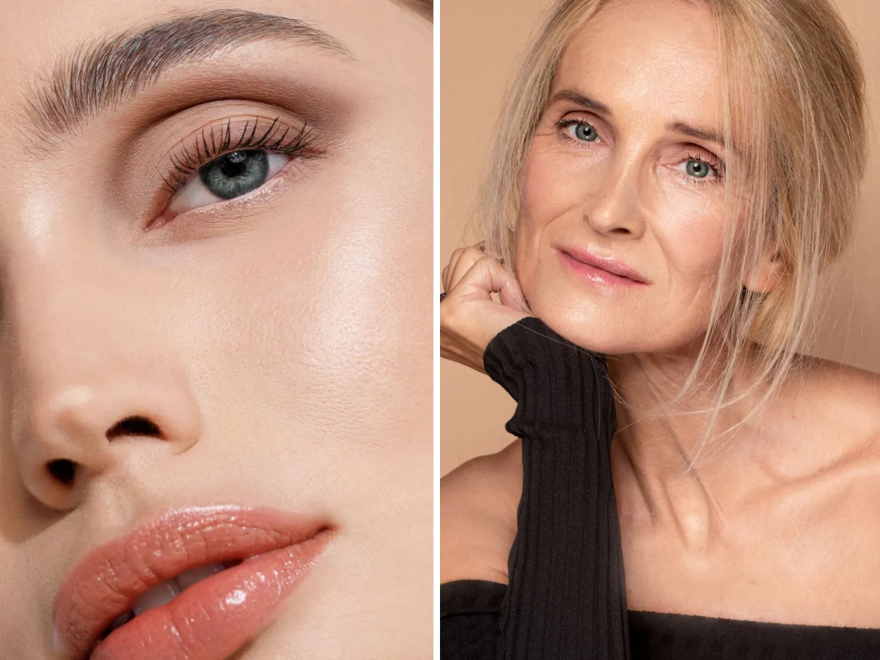 makijaż zielone oczy blondynka brunetka ruda