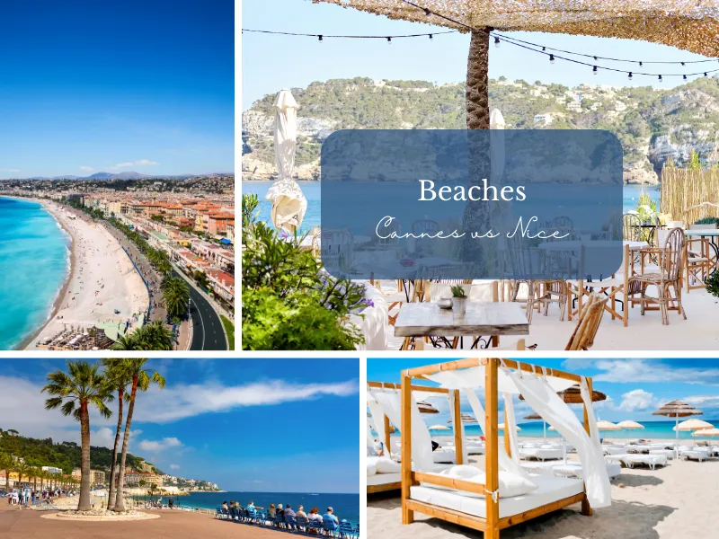 Nizza Cannes Saint-Tropez Collage