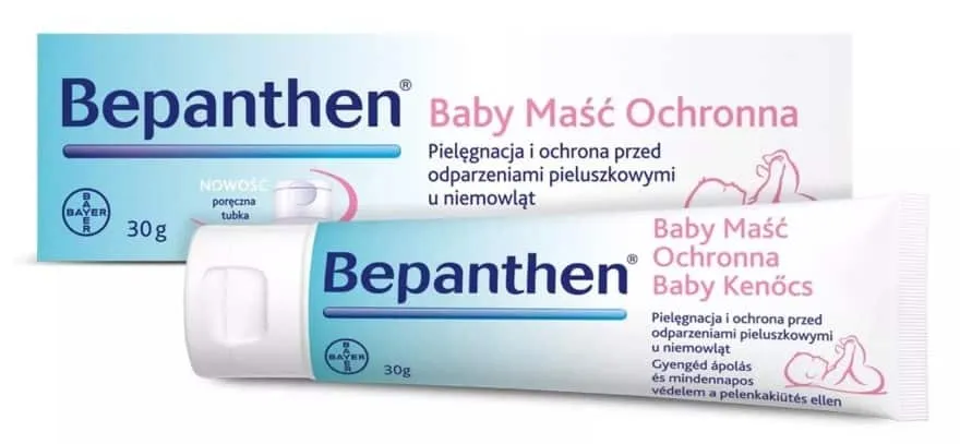 pielęgnacja pupy niemowlaka krem odparzenia