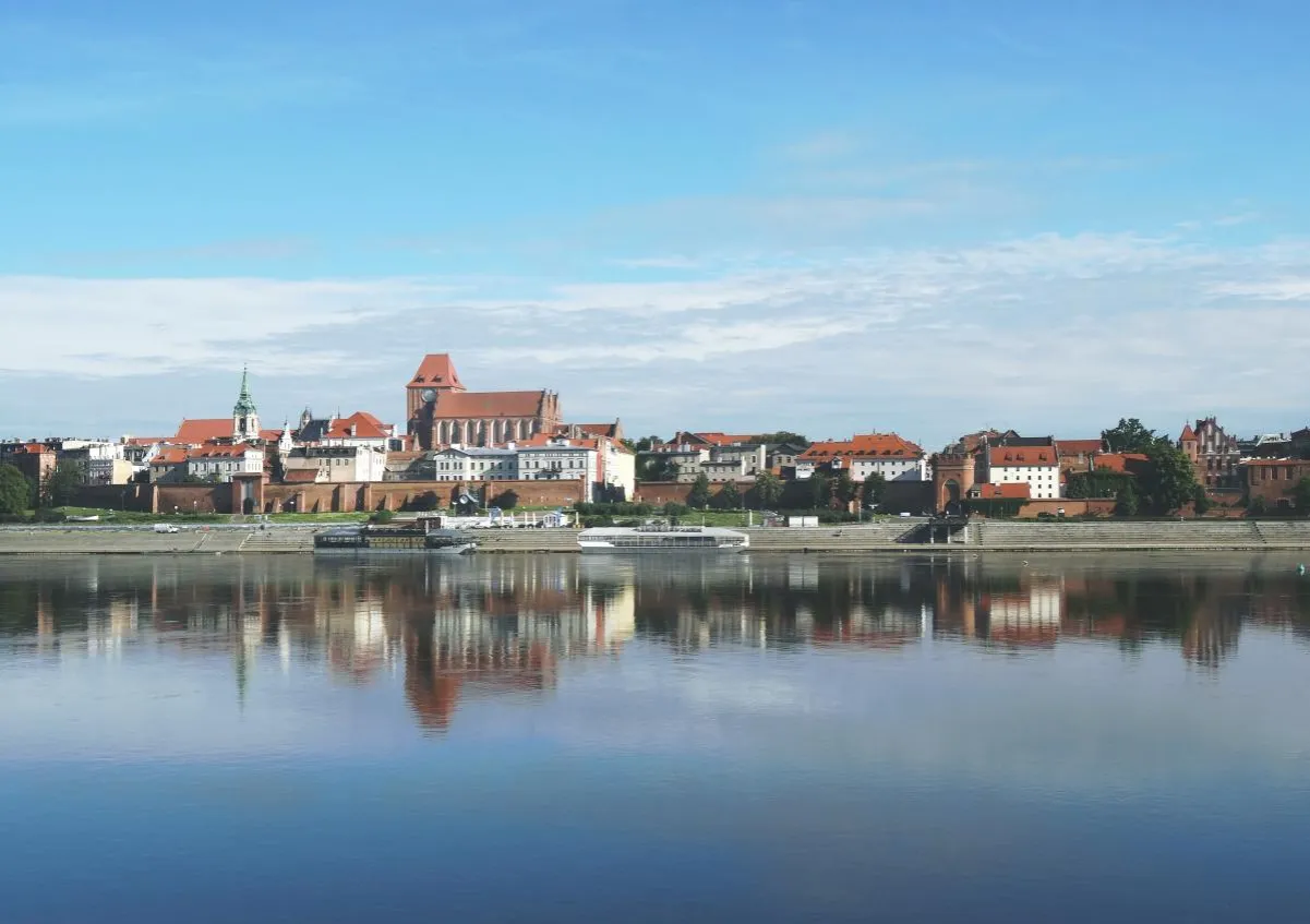 Toruń Stare Miasto panorama