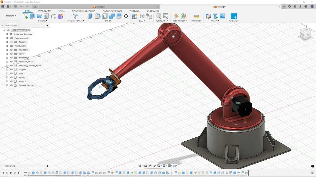 przykłady interfejsów programów do modelowania 3D Tinkercad Fusion 360 Blender
