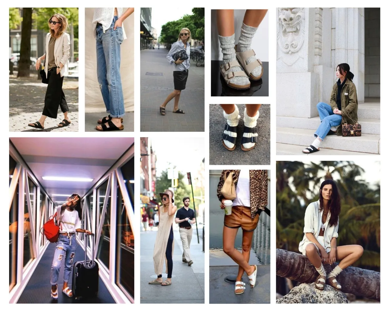 Zdjęcie Stylowe klapki Birkenstock: Modne stylizacje, które zachwyca każdego