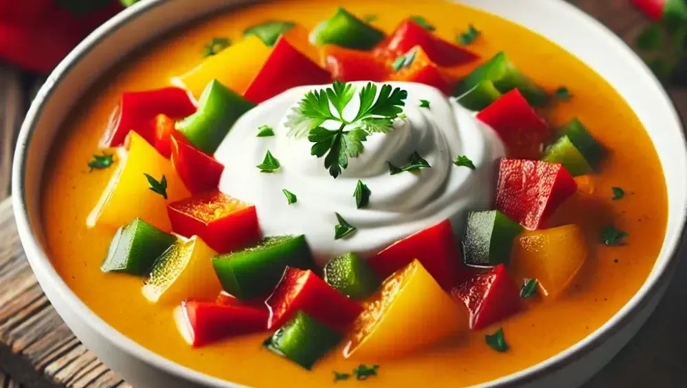 kolorowa zupa dla przedszkolaka