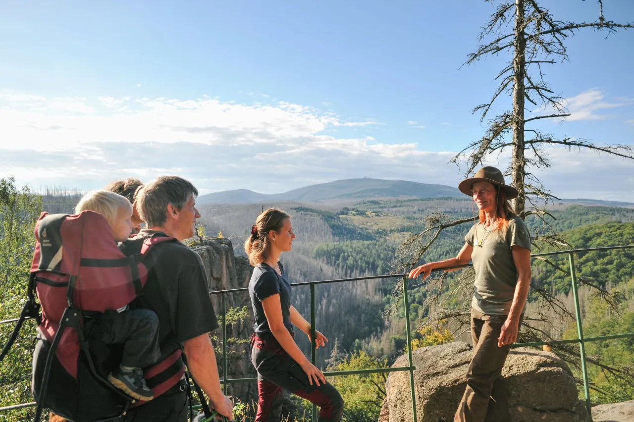 Augmented Reality Wandern Harz Nationalpark