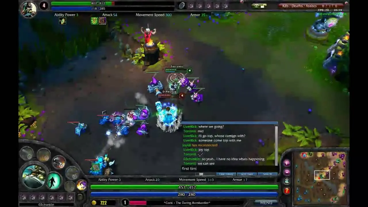 League of Legends beta screenshot