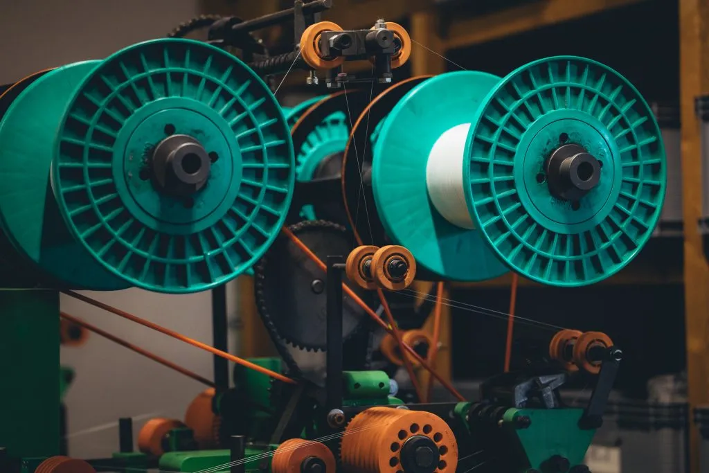 maszyna do produkcji plecionki wędkarskiej