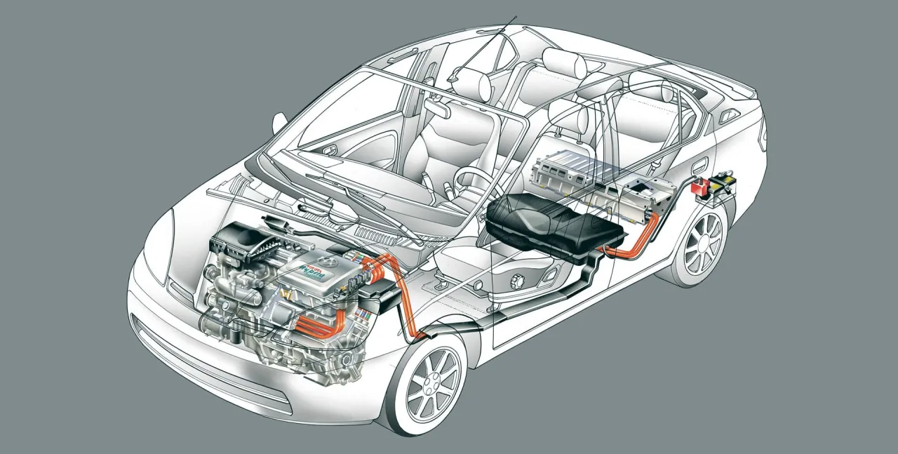 Toyota Prius hybrid components