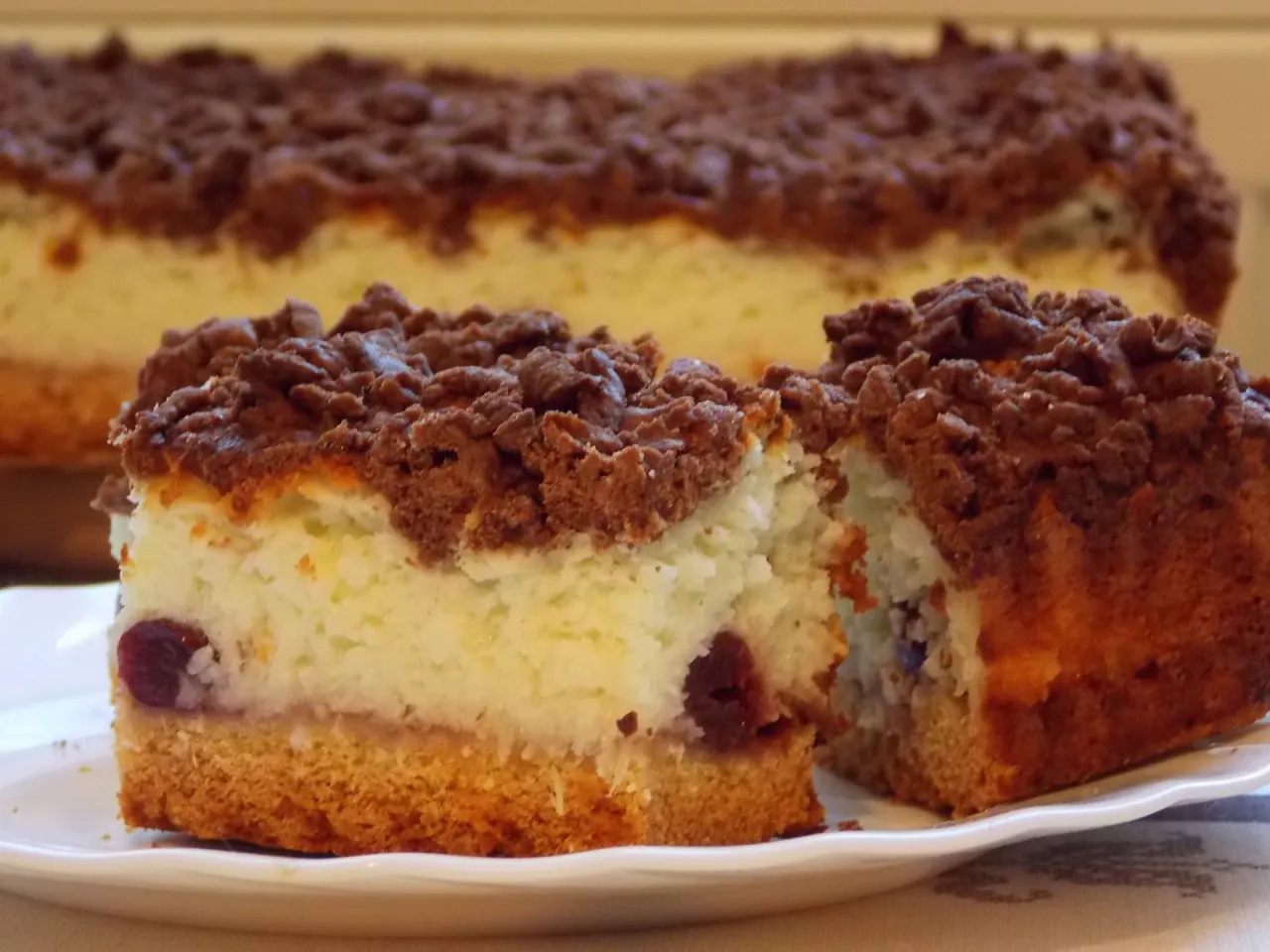 Pianka kokosowa na cieście Styropian