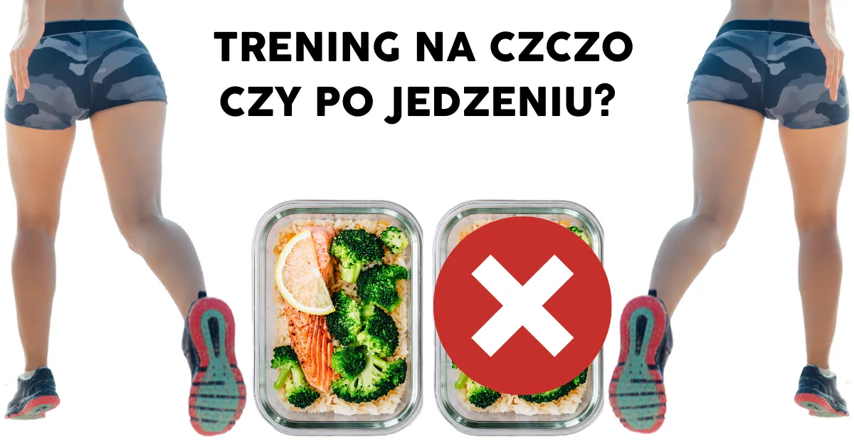 Por&oacute;wnanie treningu na czczo i po posiłku grafika