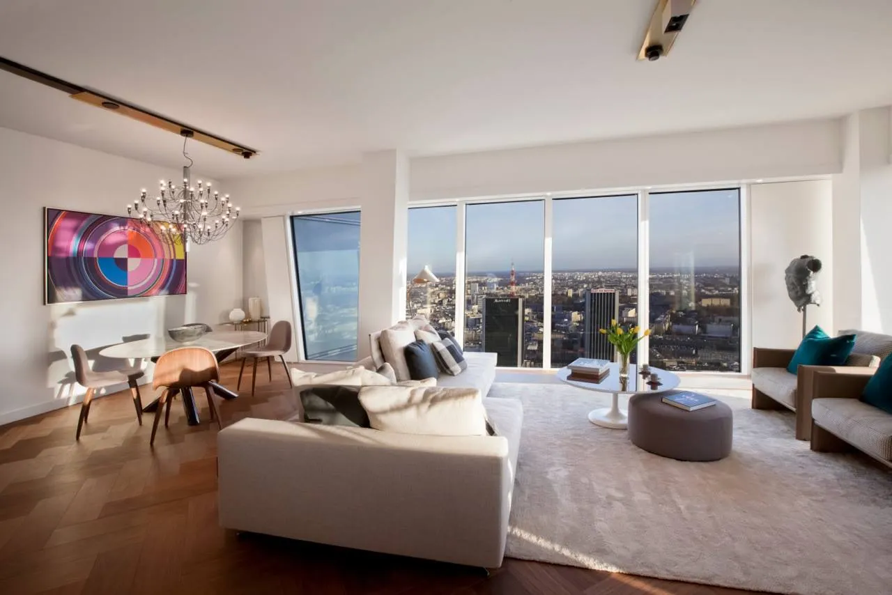 Złota 44 luksusowe wnętrza apartamentowca