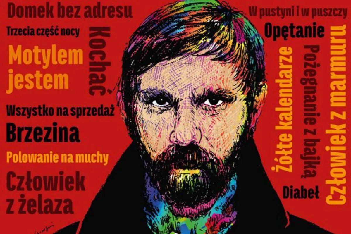 Andrzej Korzyński filmy, Człowiek z marmuru plakat, Akademia Pana Kleksa sceny