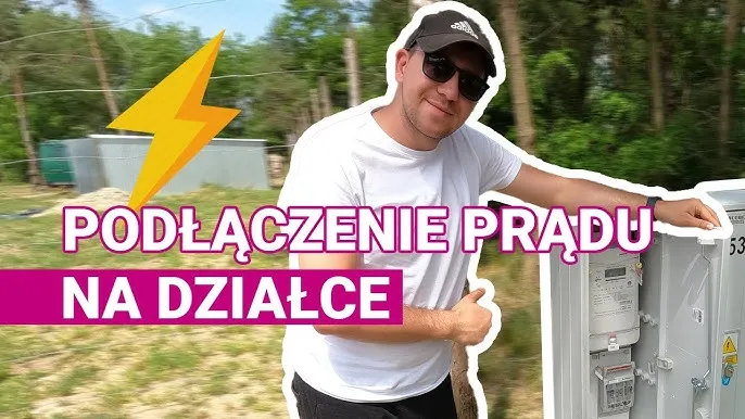 Przyłącze energetyczne na działce