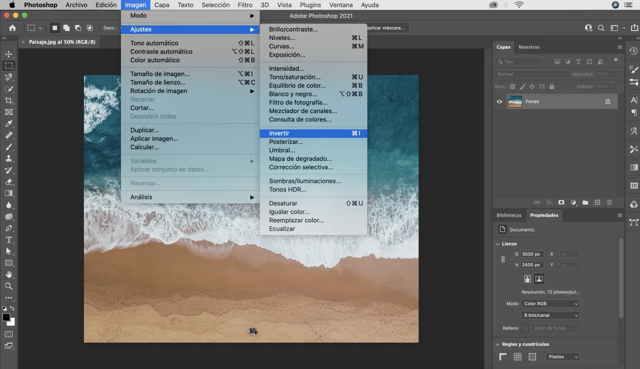 Photoshop odwracanie kolor&oacute;w co to jest